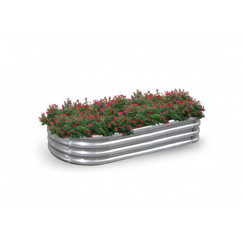 Aga Zvýšený záhon 120x60x29 cm pozinkovaná oceľ