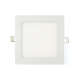 Štvorcový zapustený LED panel - 12 W - neutrálna biela