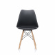 Aga 4x Jedálenská stolička MR2035 Čierna