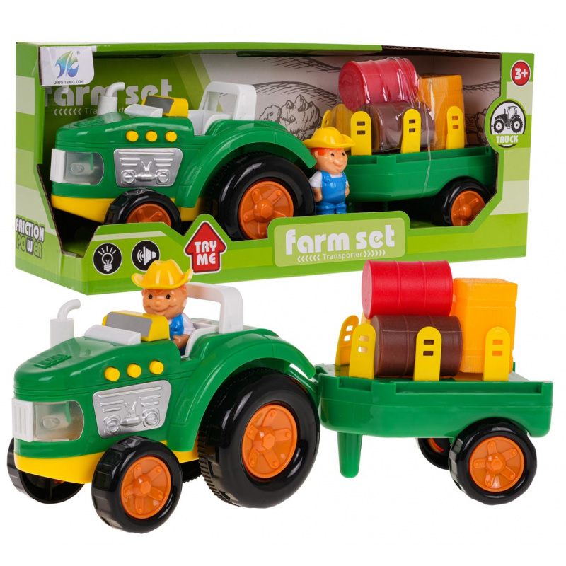 Sada Traktor s Farmárom + Príslušenstvo