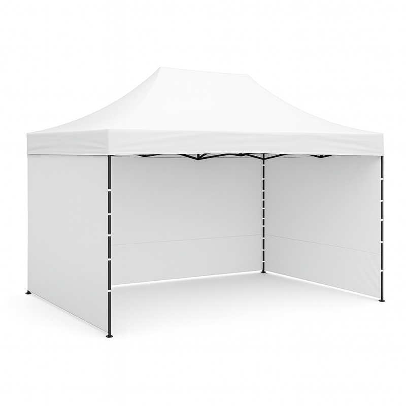 Aga Nožnicový stánok 3x4,5m Biely