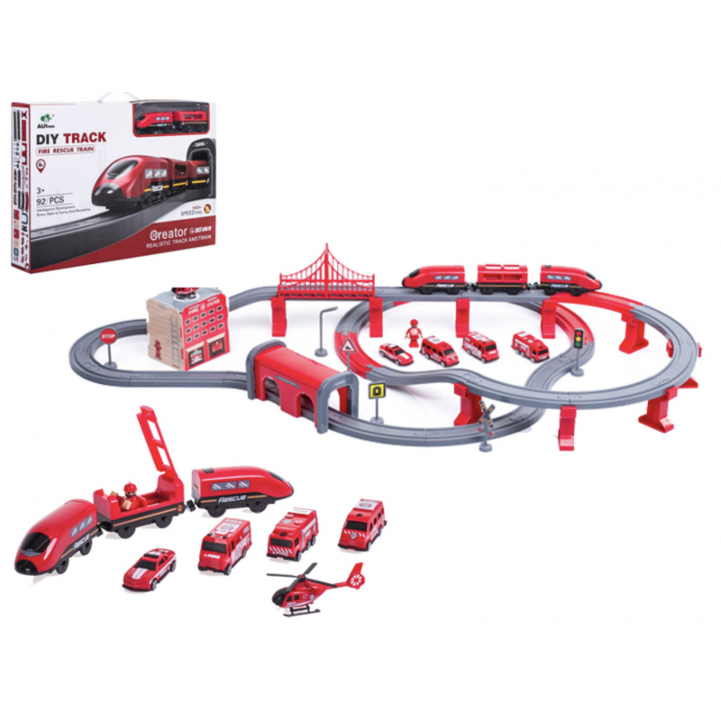 Aga4Kids Vláčikodráha Hasiči