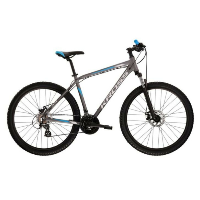 KROSS Pánsky horský bicykel HEXAGON 3.0 27,5" Sivé