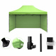 Aga Nožnicový stánok PARTY 3x4,5m Svetlozelený