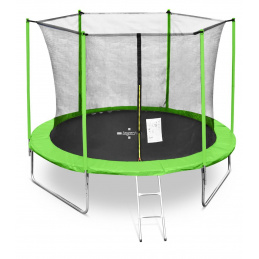 Legoni Trampolína 305 cm Light Green + vnútorná ochranná sieť + rebrík