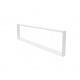 Rám pre povrchovú montáž LED panelov 30x120cm z plastu