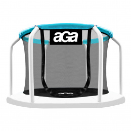 Aga Ochranná sieť 150 cm na detskú trampolínu Svetlomodrá