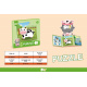 Magnetické Puzzle Zvieratá + Knižôčka