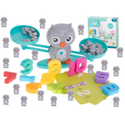 Aga Edukačná váha s číslami - Sova