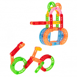 Aga4Kids Detská konštrukčná stavebnica 576 dielikov