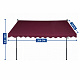 Aga Teleskopická markíza 350x120 cm Vínová