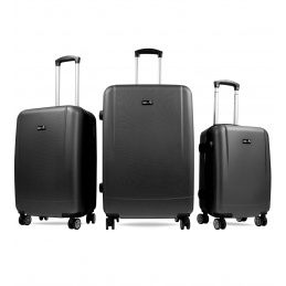 Aga Travel Sada cestovných kufrov MR4656 Šedá