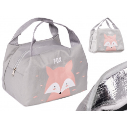 Aga Detská termotaška líška ružová