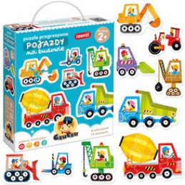 CzuCzu Puzzle Autá na stavbe ZA4157