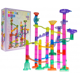 Stavebnica Dráha Guľôčka 105ks.