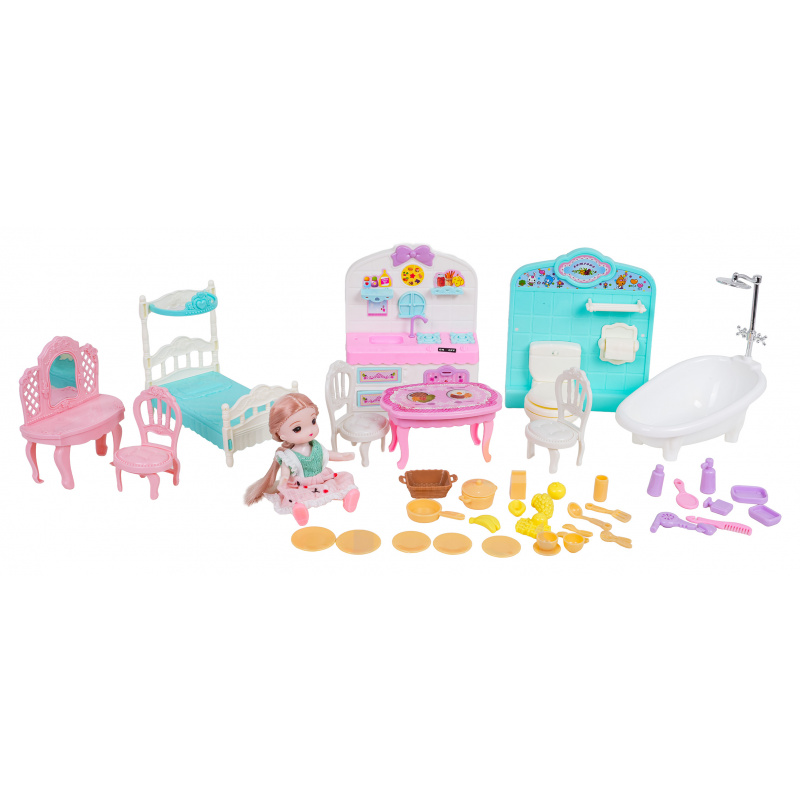 Vila pre bábiky + Príslušenstvo