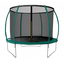 Aga SPORT EXCLUSIVE Trampolína 250 cm Tmavo zelená + ochranná sieť