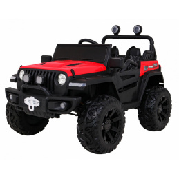 Master Of Terain Červené vozidlo