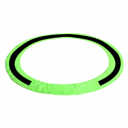 Aga Kryt pružín na trampolínu EXCLUSIVE 430 cm Svetlozelený/Čierny