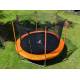Aga SPORT FIT Trampolína 180 cm Orange + vnútorná ochranná sieť