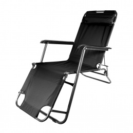 Aga Záhradné kreslo DS713 Čierne