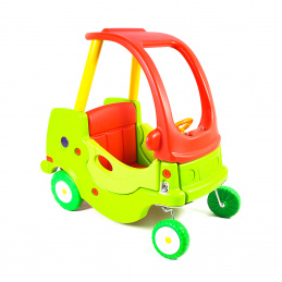 Aga Detské odrážadlo autíčko DS3902 Zelené/červené Aga Detské odrážadlo autíčko DS3902 Zelené/červené