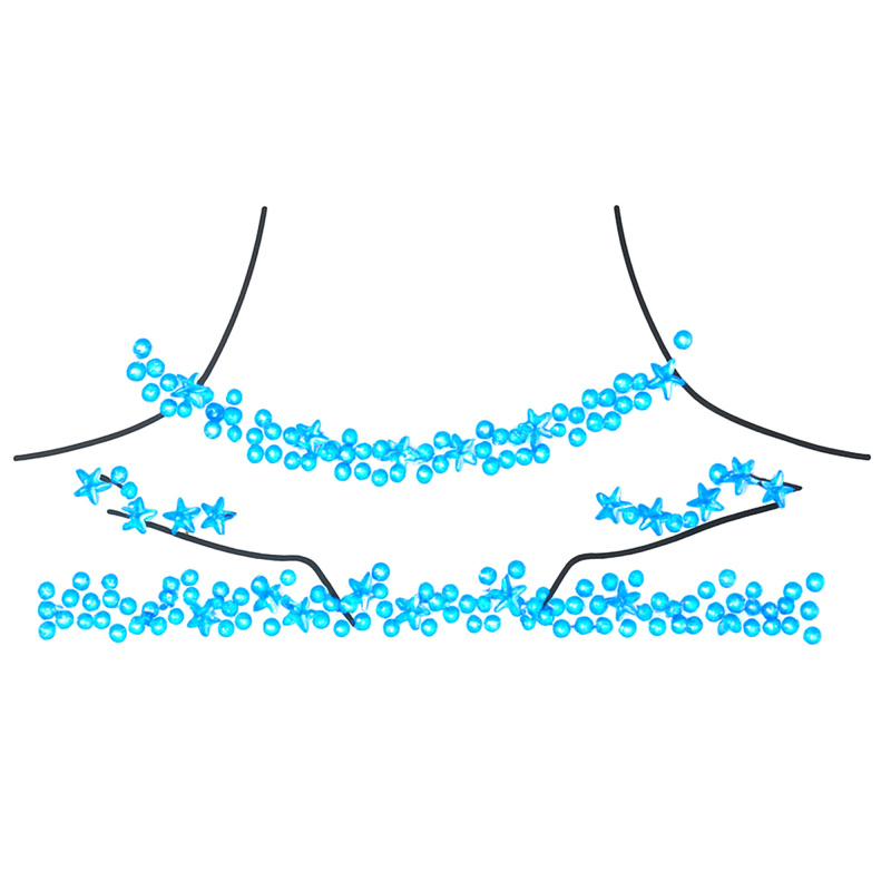 Aga4Kids Samolepiace kamienky DS8114MB