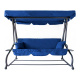 Aga Záhradná hojdačka 2v1 GRANDLUX Dark Blue