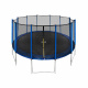 Aga SPORT PRO Trampolína 500 cm Modrá + ochranná sieť + rebrík + vrecko na obuv