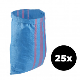 Aga 25x Polypropylénové vrece 65x105cm 50kg Aga 25x Polypropylénové vrece 65x105cm 50kg