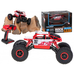 Aga RC auto Rock Crawler HB 2.4GHz 1:18 červená