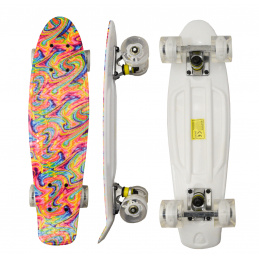 Aga4Kids Pennyboard so svietiacimi LED kolieskami MR6003