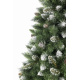 Aga Vianočný stromček Borovica 150 cm Crystal strieborná