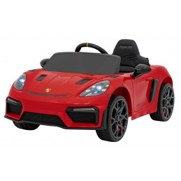 Vozidlo Porsche 718 Lak Červený Vozidlo Porsche 718 Lak Červený