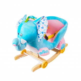 Aga4Kids Hojdací Sloník Modrý