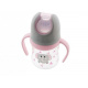 Hrnček s náustkom 4m+ 120ml LULABI Slon