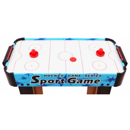 Detský Air Hockey Blue + MDF stôl + Vzduchové dúchadlá + Hubové disky