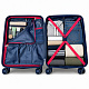 Linder Exclusiv Cestovný kufor 40x20x55 cm Modrý