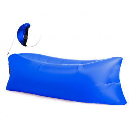 Aga Nafukovací vak LAZY BAG Modrý