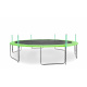 Aga SPORT PRO Trampolína 460 cm Light Green + ochranná sieť + rebrík + vrecko na obuv