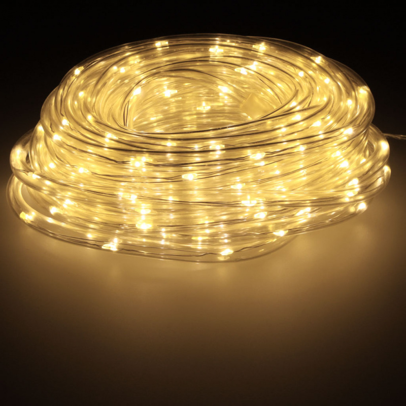 Aga LED Svetelný reťaz 10m 100 LED Teplá biela