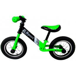 Odrážadlo R8 ZELENÉ Nafukovacie kolesá, ložiskované riadidlá