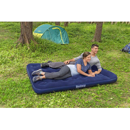 Velúrový matrac s pumpičkou 191 137 28cm BESTWAY