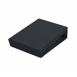 Aga Prestieradlo JERSEY PARIS 160x200 cm Farba: tmavo sivá 2DAZ663 - II. KVALITA