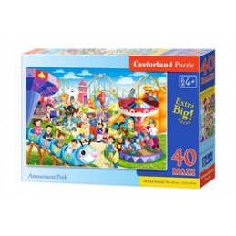CASTORLAND puzzle 40 MAXI dielikov - Zábavný park