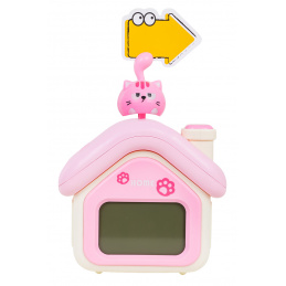 Hodiny Budík Mačka