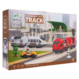 Vláčik Mesto s funkciou svetiel a zvuku 80ks.