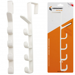 Vešiak na dvere - 5 háčikov