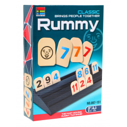 Logická číselná hra Rummy pre deti dospelých Rodinná zábava + výučba matematiky