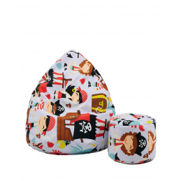 Aga Detský sedací vak + podnožka 3417